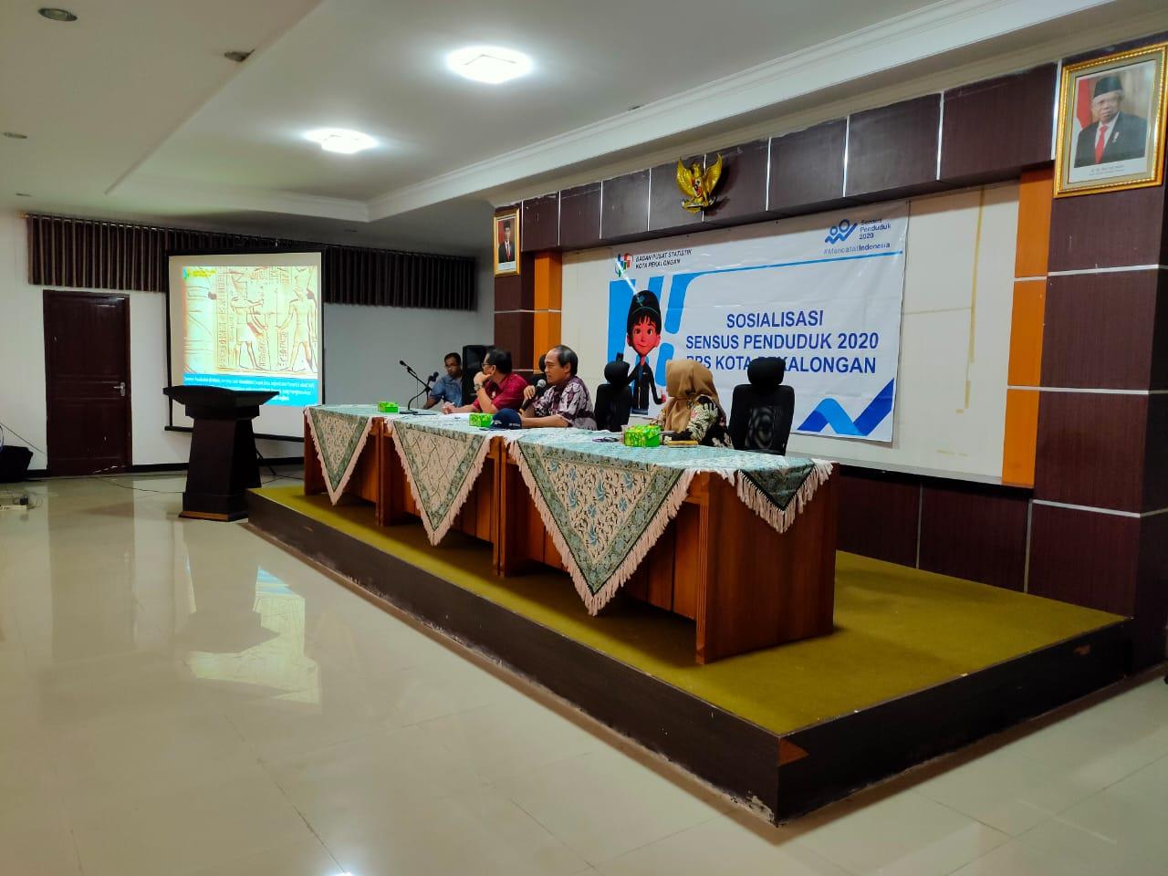 SP2020 Socialization in BAPPEDA and BKD in Pekalongan City