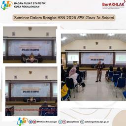 Seminar Dalam Rangka Hari Statistik Nasional 2023, BPS Goes To School