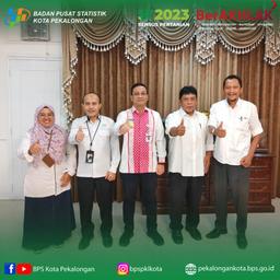 Koordinasi Forum Konsultasi Publik Regsosek dengan Walikota dan Sekretaris Daerah Kota Pekalongan