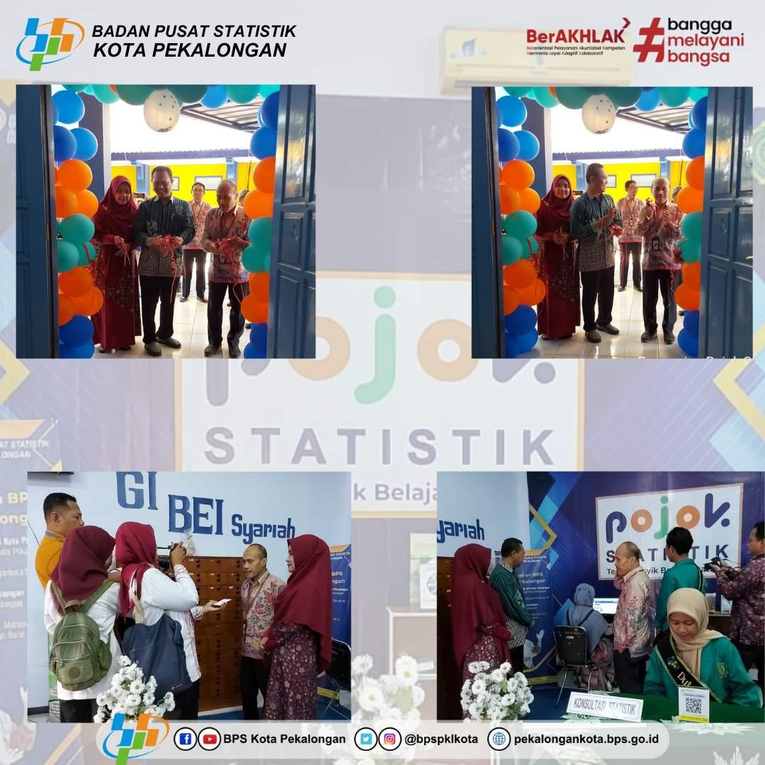 Peresmian Pojok Statistik Pertama BPS Kota Pekalongan