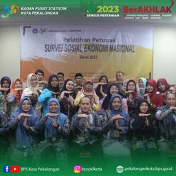 Pelatihan Petugas Susenas Maret 2023 Kota Pekalongan