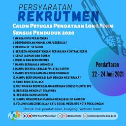 Rekrutmen Calon Petugas SP2020 Long Form