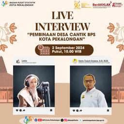 Live Interview “Pembinaan Desa Cantik”