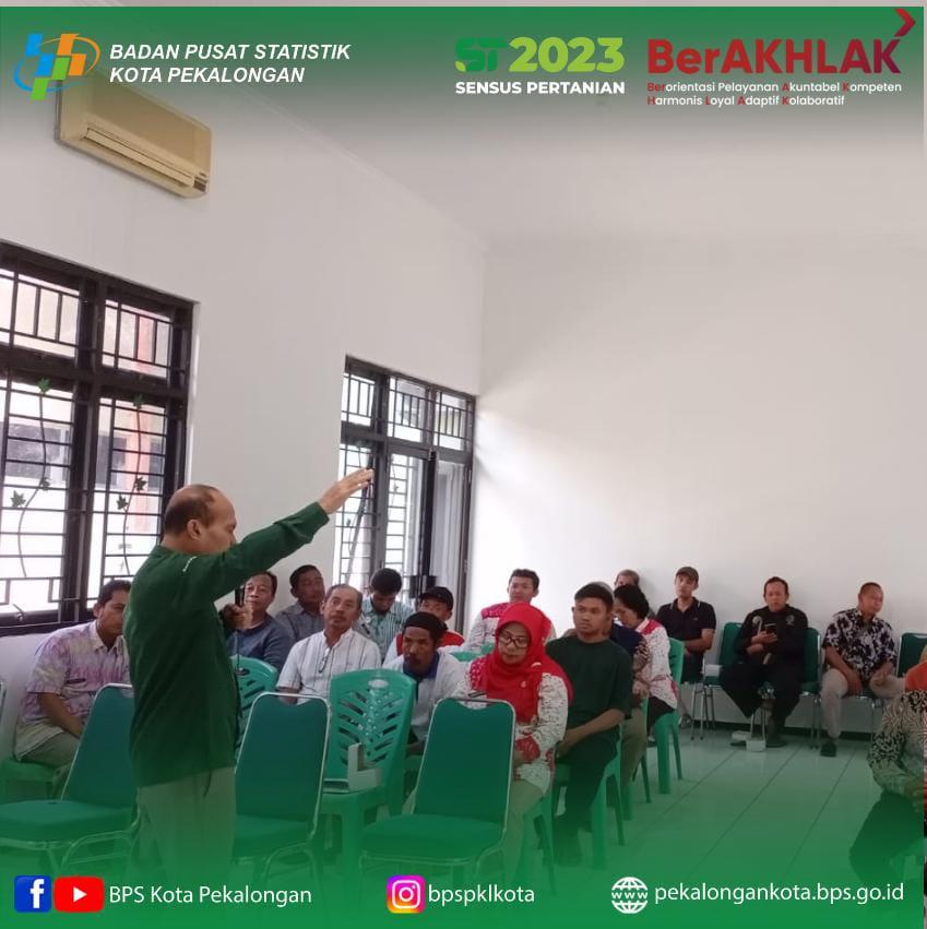 Sosialisasi ST2023 Kota Pekalongan