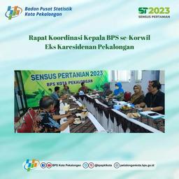 Rakor Kepala BPS Wilayah Eks-Karesidenan Pekalongan